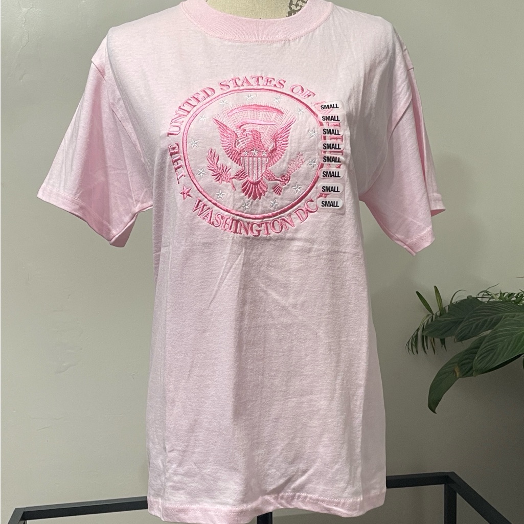 Pink Washington D.C. Graphic T-Shirt